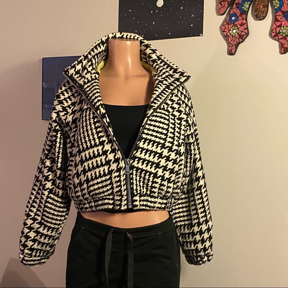 Classic White and Black Jacket